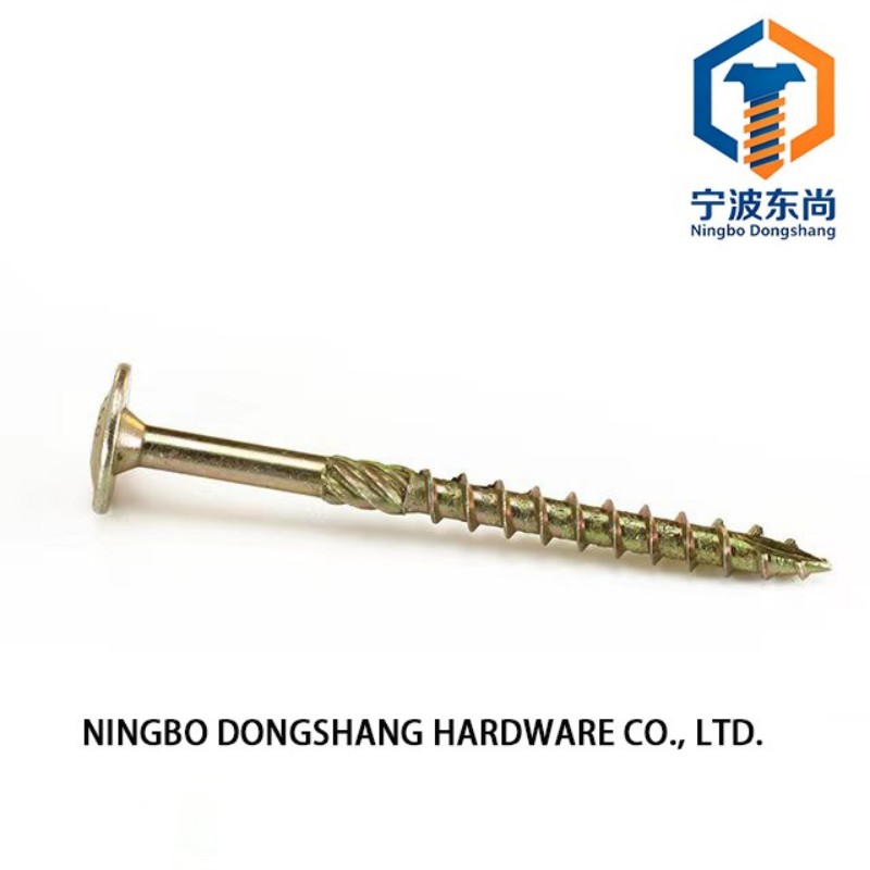 Torx Flat Head Carpentry Wood Screws with Serration